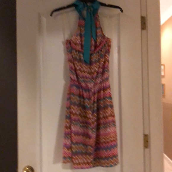 Peaches ‘n Cream Halter Sundress - Size Small - Picture 2 of 3